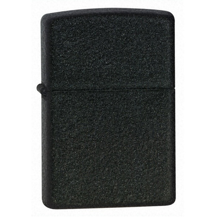 Zippo - Lighter - Black Crackle