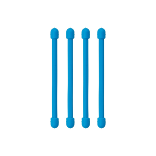 Nite Ize Nite Ize – Gear Tie Allzweckbinder – 4er-Pack – Blau – 7,5 cm