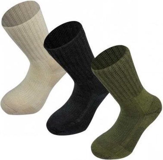 Highlander Highlander - Noorse Leger Sokken - Beige