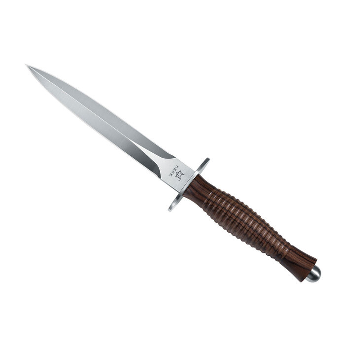 Fox Cutlery Fox - Fairbairn Sykes - Walnut handle - single-sided sharpened