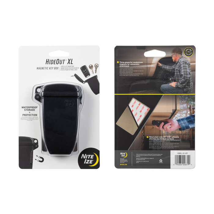 Nite Ize Nite Ize - HideOut Key Box - XL - Black