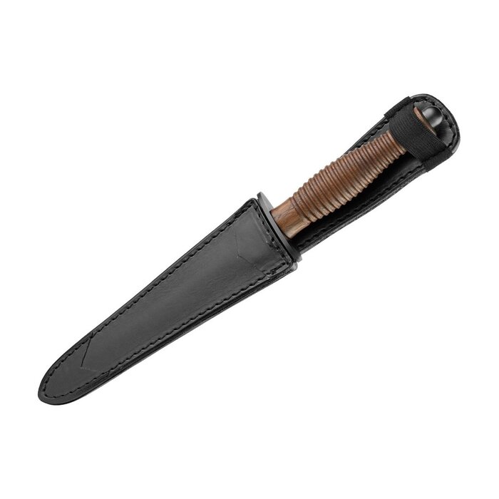 Fox Cutlery Fox - Fairbairn Sykes - Walnut handle - single-sided sharpened
