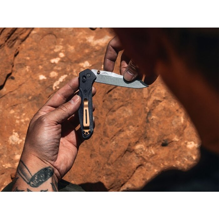 Benchmade Benchmade - Mini Osborne - Denim - Micarta