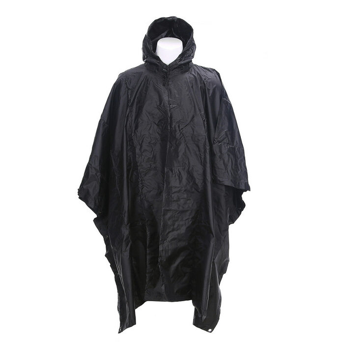 Fostex Garments Fostex Garments - Poncho Ripstop - Schwarz