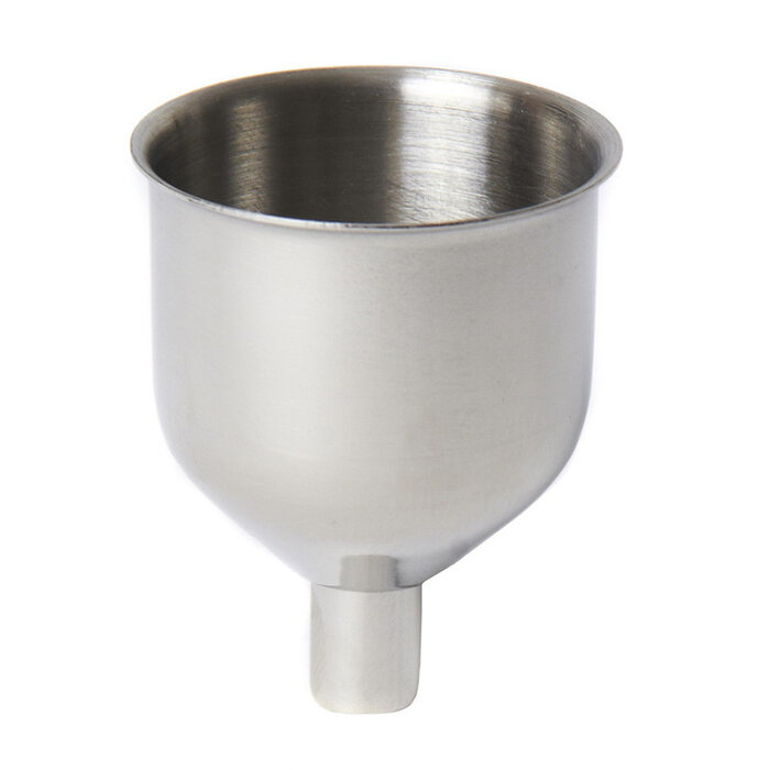 Fosco Industries Stainless Steel Funnel - Compact & Durable