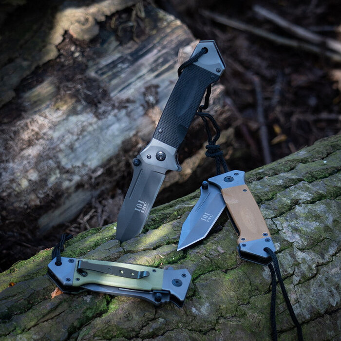 101 INC 101INC - Pocket Knife DA35 - Black