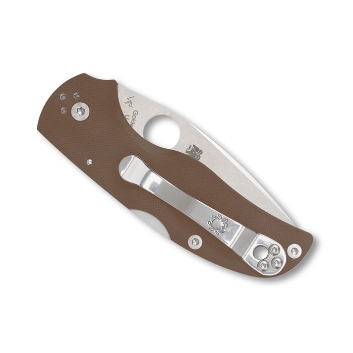 Spyderco Spyderco - Native 5 - Brown - G10 - CPM 15V - PE - Sprint Run