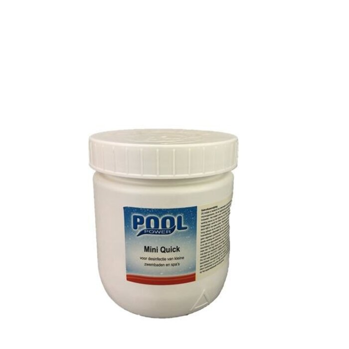 Pool Power Pool Power - Chloor Tabletten Quick (Mini 20gr) - 0,5 kg