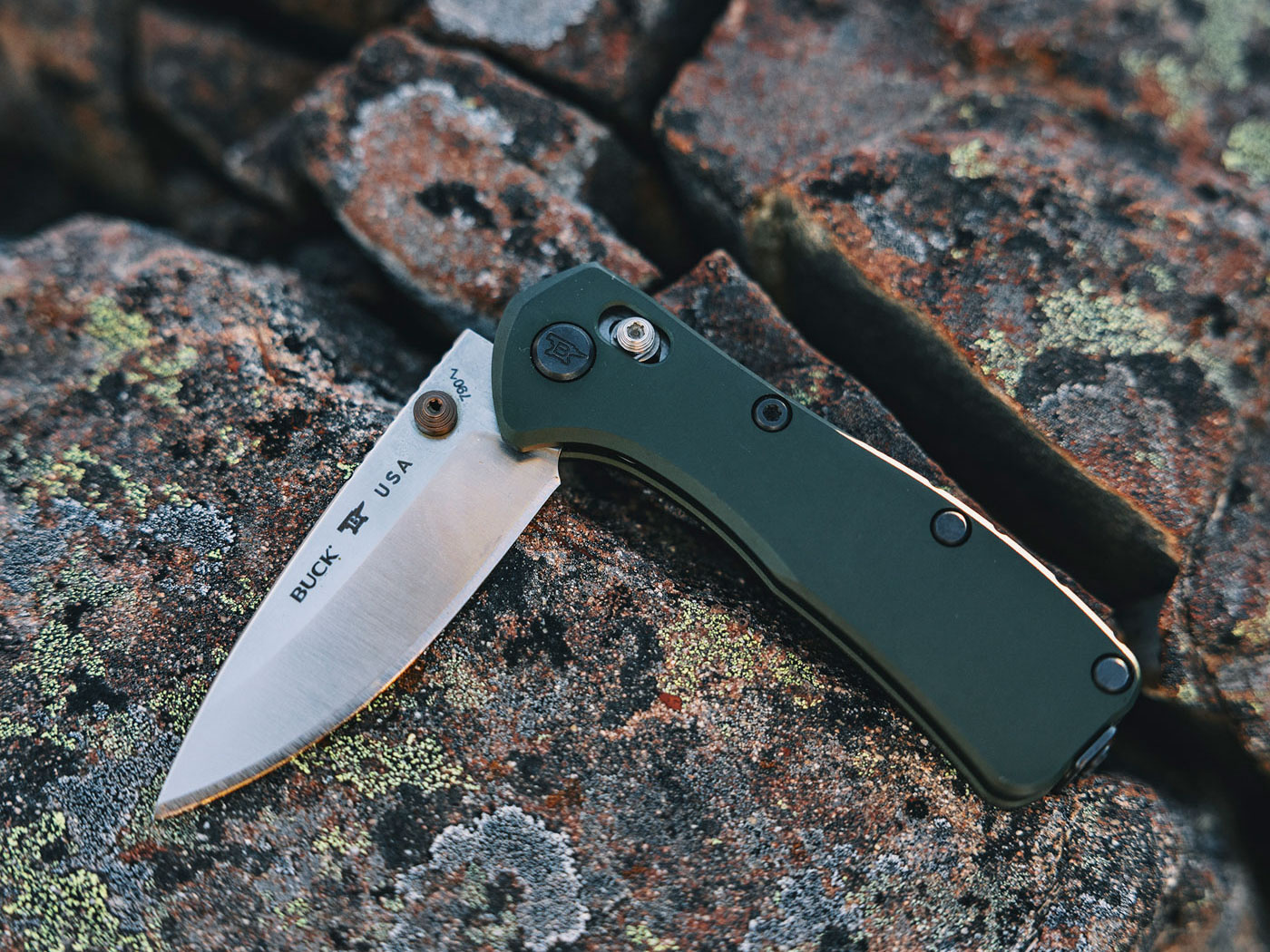 Buck Knives Buck - Mini Range Elite - Green