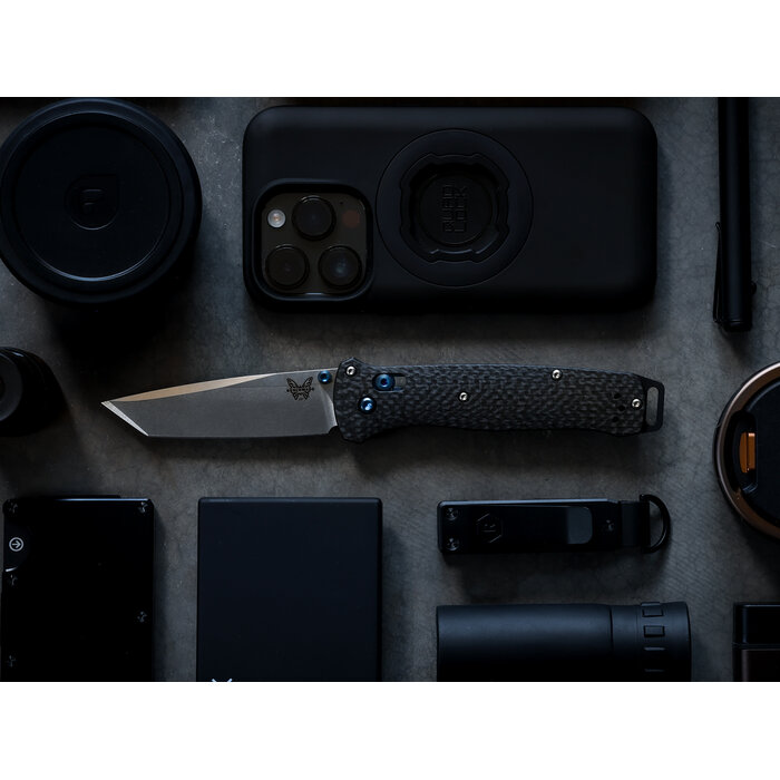 Benchmade Benchmade - Bailout - Carbon Fiber - Sapphire Blue - M390