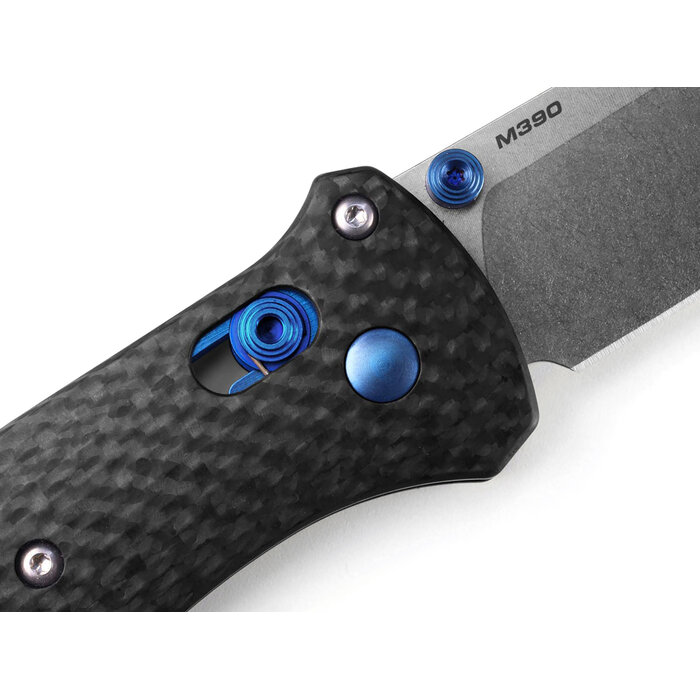 Benchmade Benchmade - Bailout - Carbon Fiber - Sapphire Blue - M390