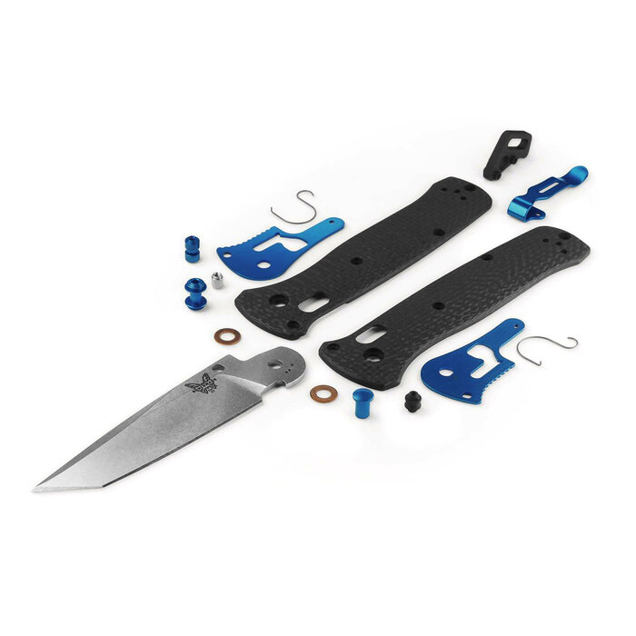 Benchmade Benchmade - Bailout - Carbon Fiber - Sapphire Blue - M390