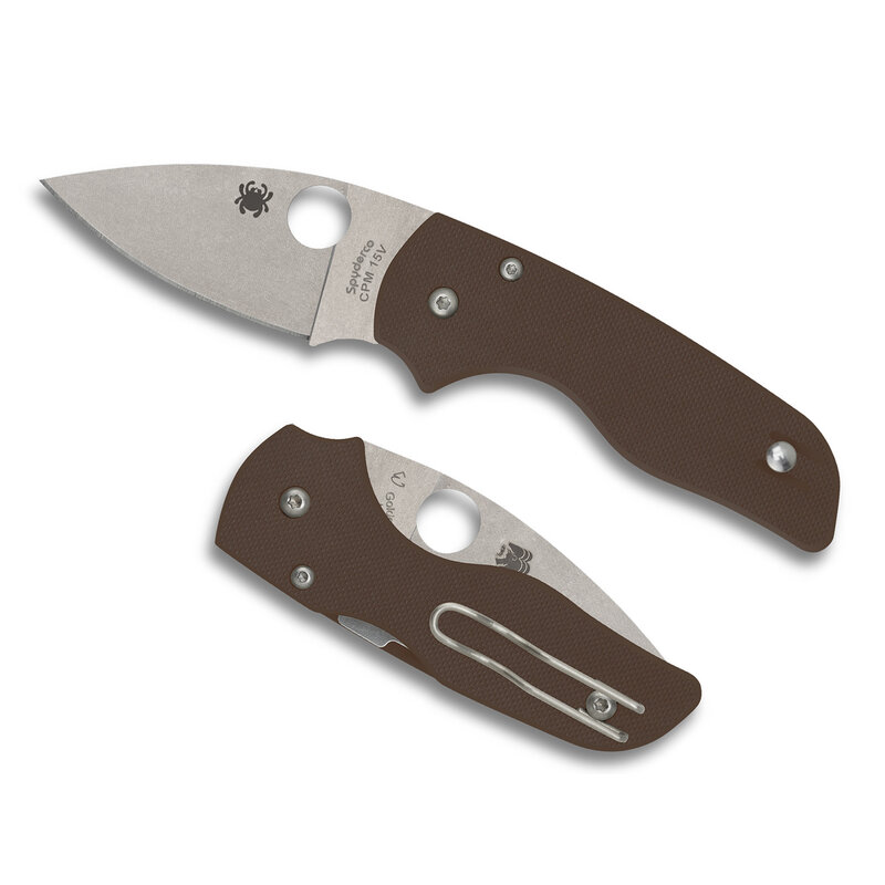Spyderco Spyderco - Lil' Native - Brown - CPM 15V