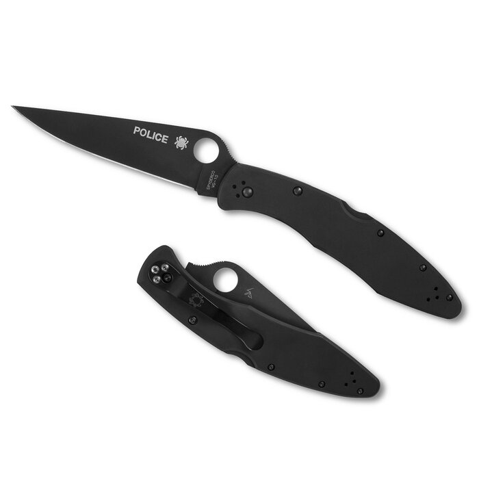 Spyderco Spyderco - Police 4 RVS - Black - VG-10 PE