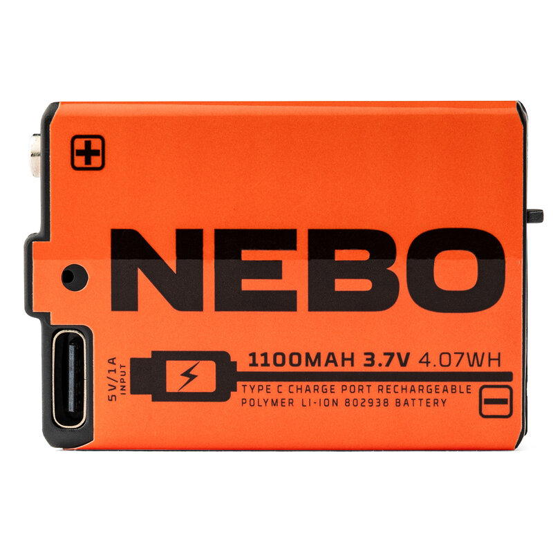 NEBO Nebo - 802938 - 1100mAh 3,7V 12 Accu