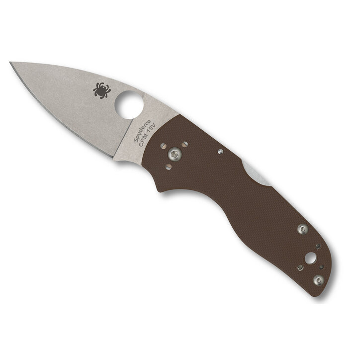 Spyderco Spyderco - Lil' Native - Back Lock - Brown - CPM 15V