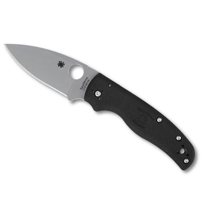 Spyderco Spyderco-  Shaman Lightweight - Black - CTS BD1N