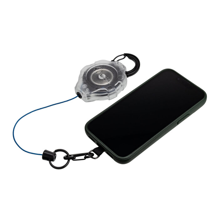 Key-Bak Key-Back - Ratch-it Retractor - Blauw