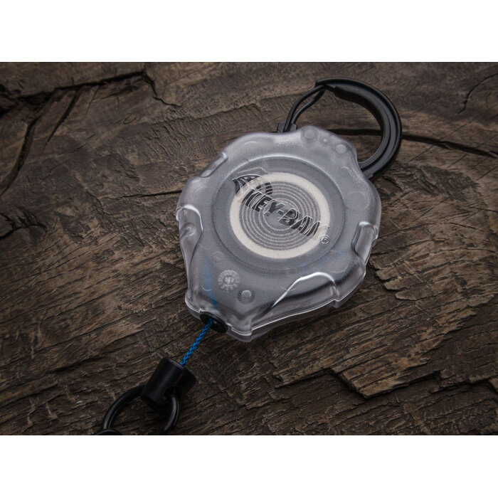 Key-Bak Key-Back - Enrouleur Ratch-it - Bleu