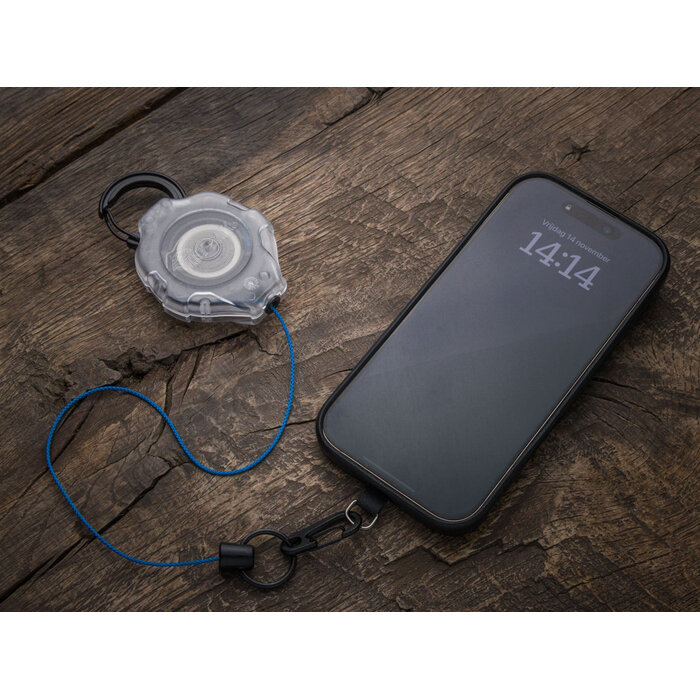 Key-Bak Key-Back – Ratch-it Retractor – Blue