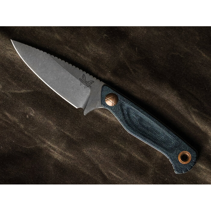 Benchmade Benchmade - Dacian - Blue - Leather sheath