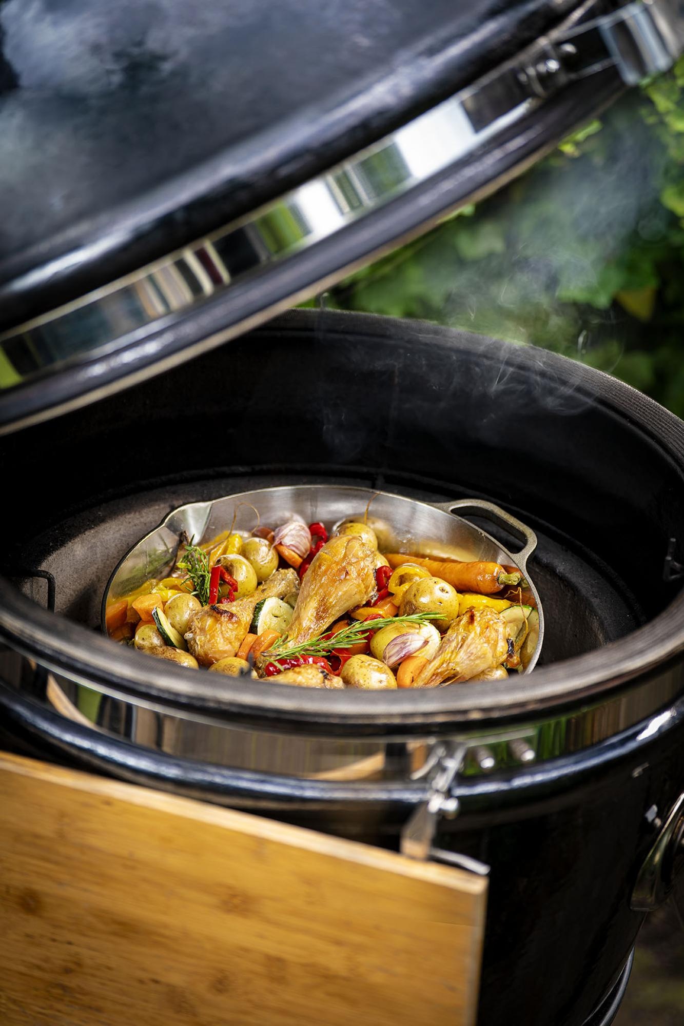 The Windmill The Windmill - PitmasterX X002 - Mirror Polished Skillet with 2 handles