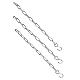 Valhal Outdoor Valhal Outdoor - Kettingset – 3x50 cm RVS met Haak