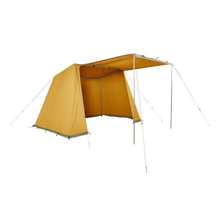 Alpino Camping Alpino Camping - Tent Nadette - Coton - Saffron - 2 à 3 personnes.