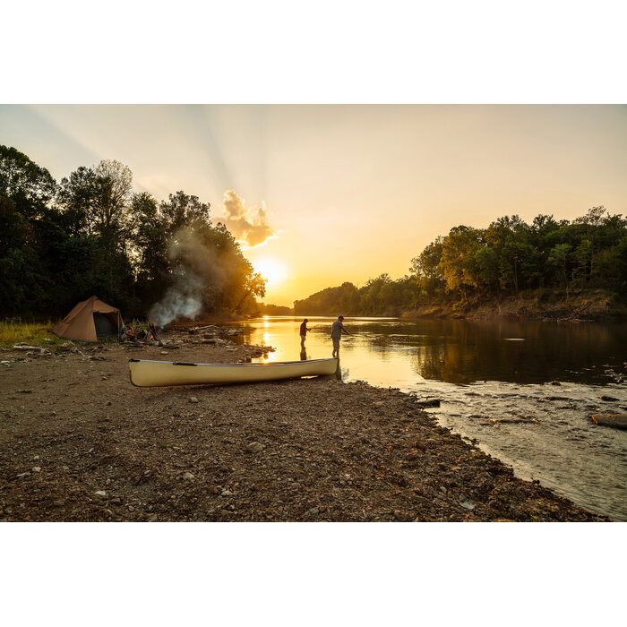 Alpino Camping Alpino Camping - Zelt Kangourou - Baumwolle - Safran - 3 bis 4 Personen.