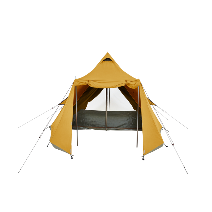 Alpino Camping Alpino Camping - Tent Kangourou - Cotton - Saffron - 3 to 4 people.