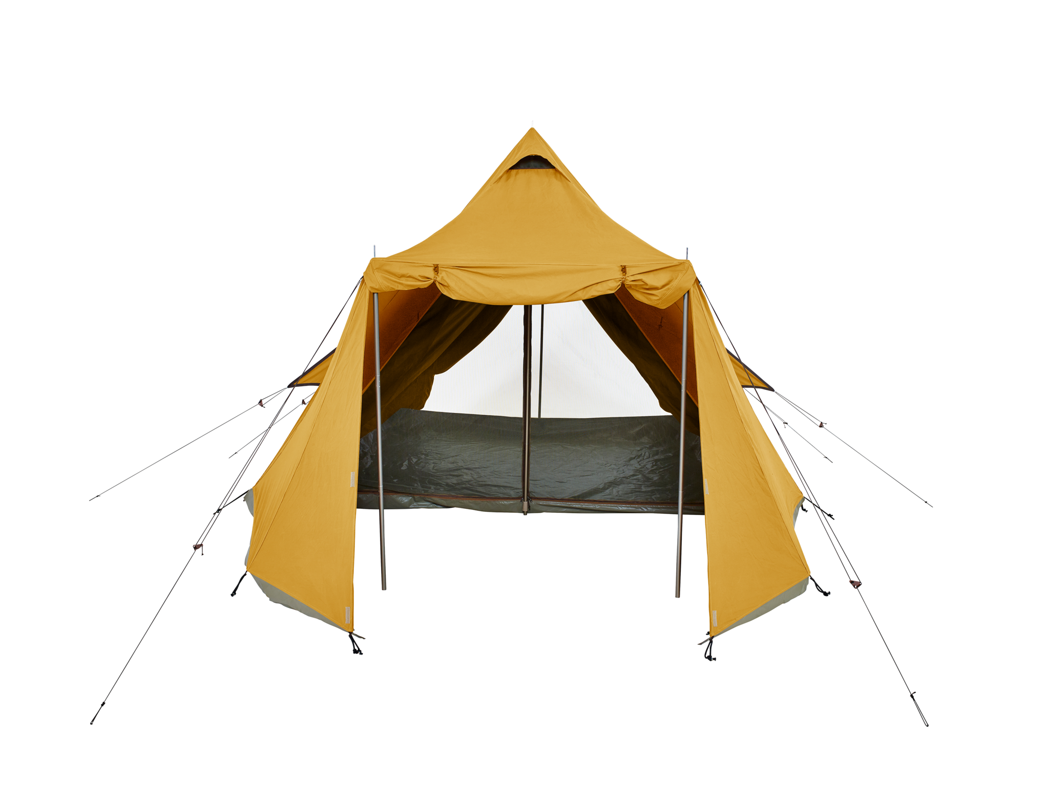 Alpino Camping Alpino Camping - Tent Kangourou - Cotton - Saffron - 3 to 4 people.