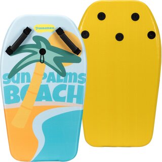 Waimea® Waimea - Bodyboard with handles EPS Print - 80 cm - Makani - Orange/Aqua
