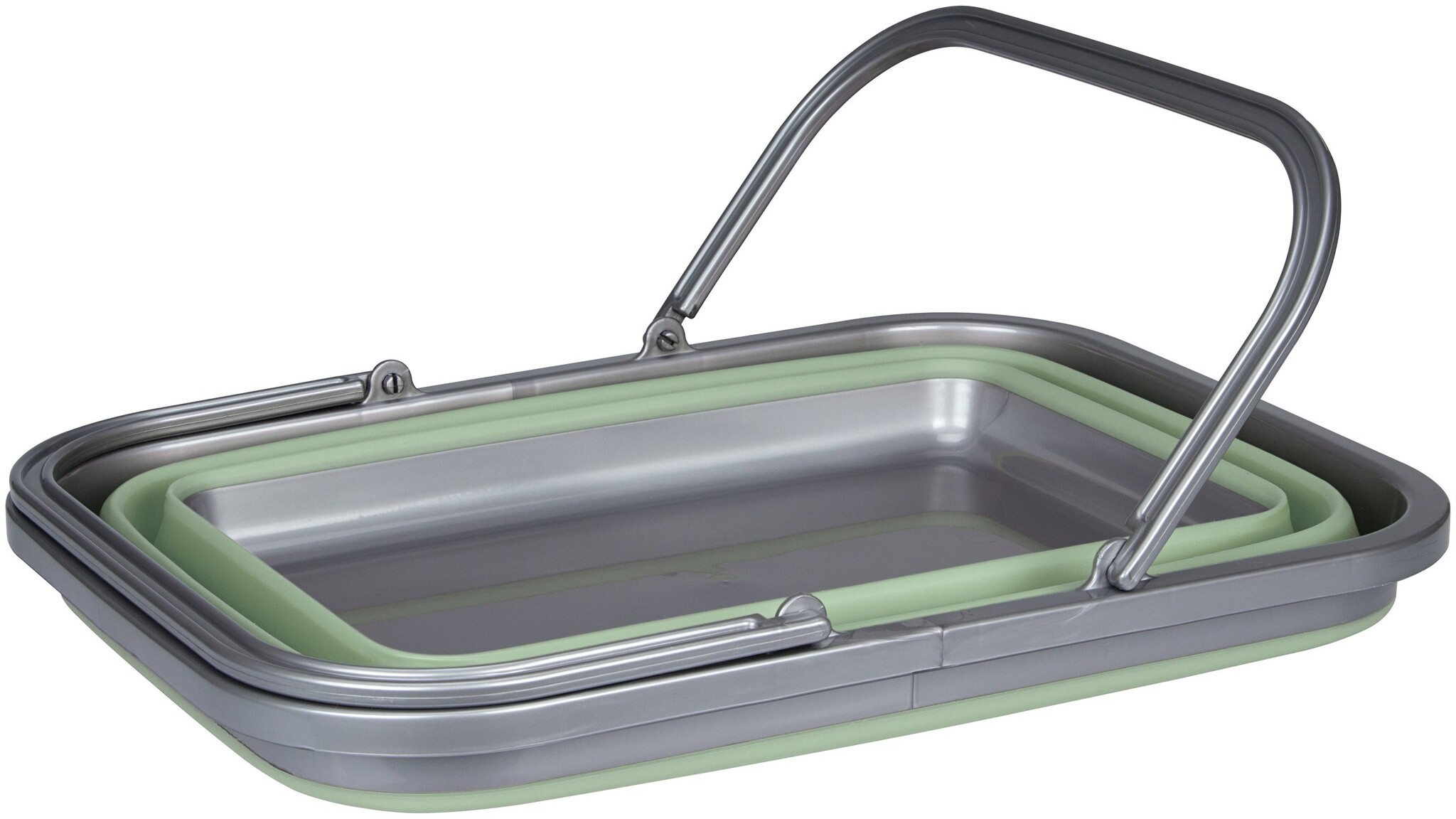 OTRS® OTRS - Bac à vaisselle - Pliable - 16 litres - Vert/Anthracite