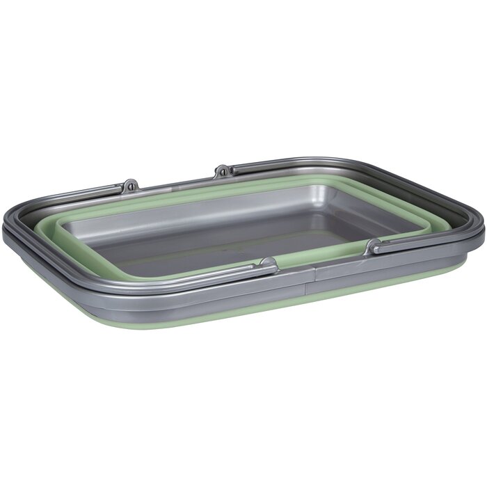 OTRS® OTRS - Afwasteil - Opvouwbaar - 16 Liter - Groen/Antraciet