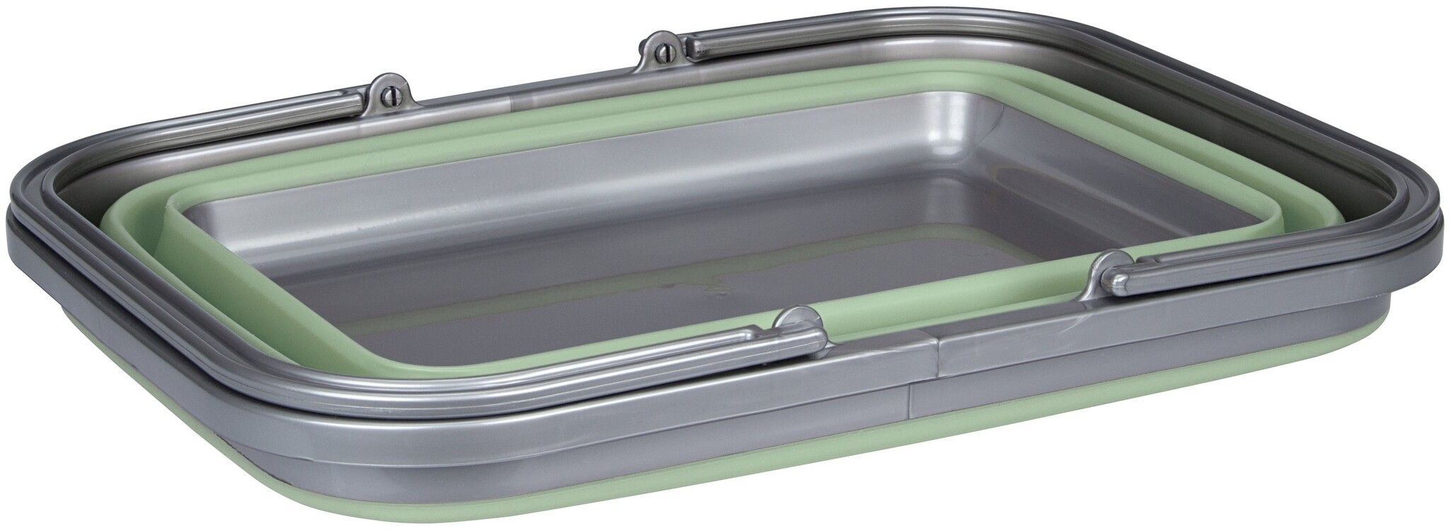 OTRS® OTRS - Bac à vaisselle - Pliable - 16 litres - Vert/Anthracite