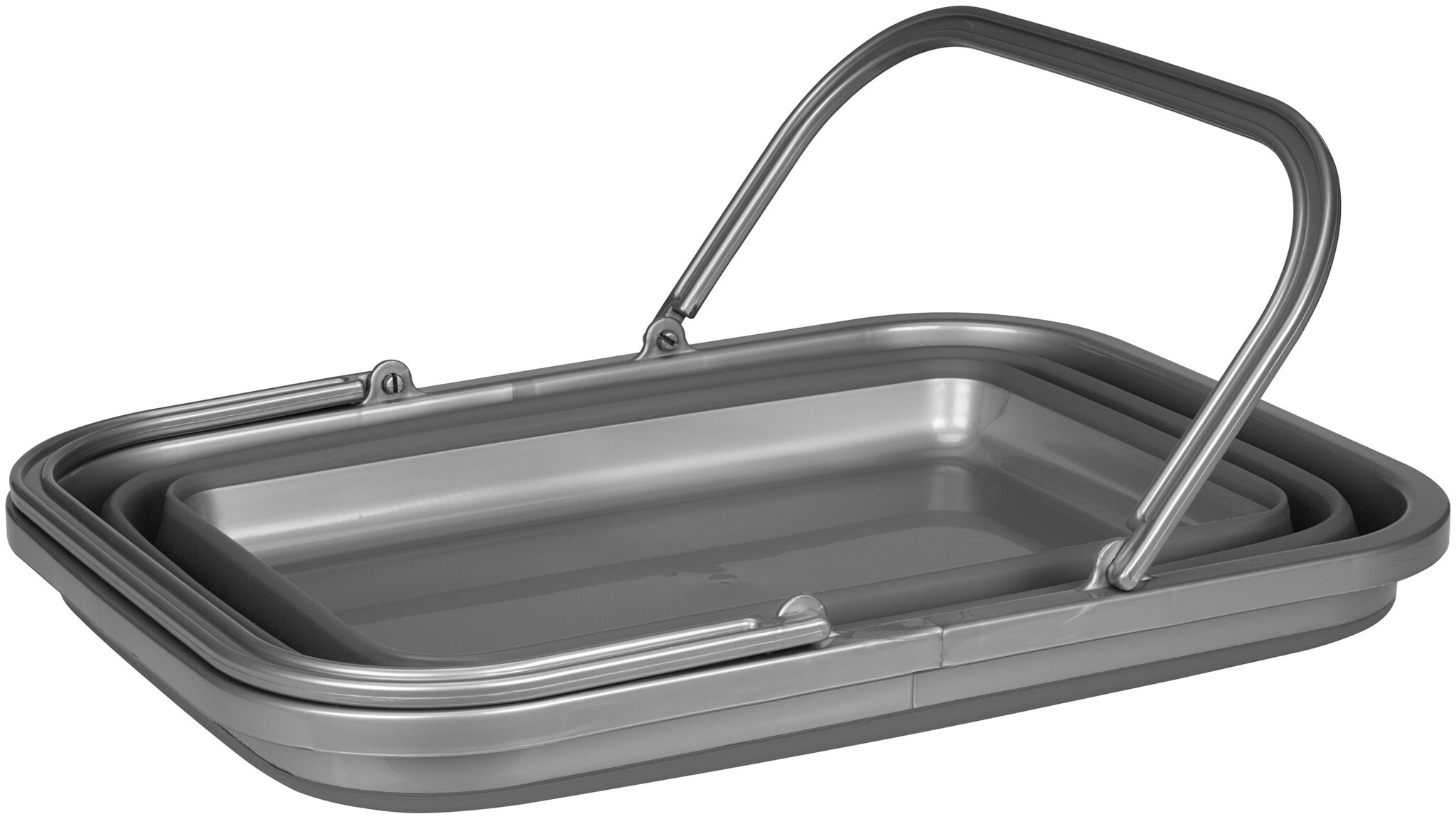 OTRS® OTRS - Afwasteil - Opvouwbaar - 16 Liter - Grijs/Antraciet