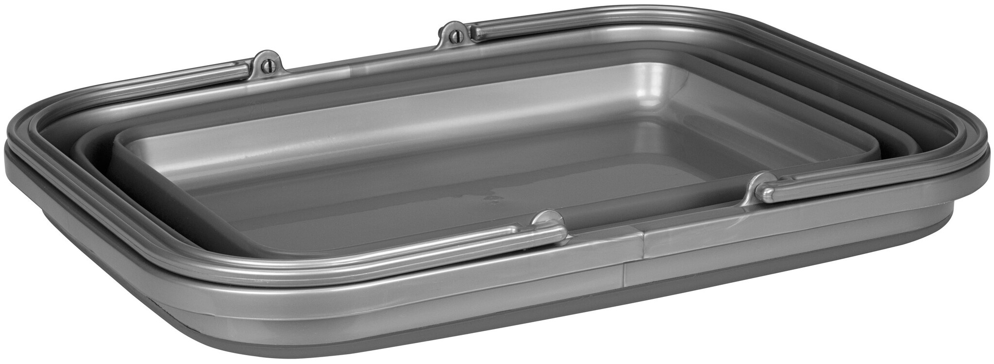 OTRS® OTRS - Afwasteil - Opvouwbaar - 16 Liter - Grijs/Antraciet