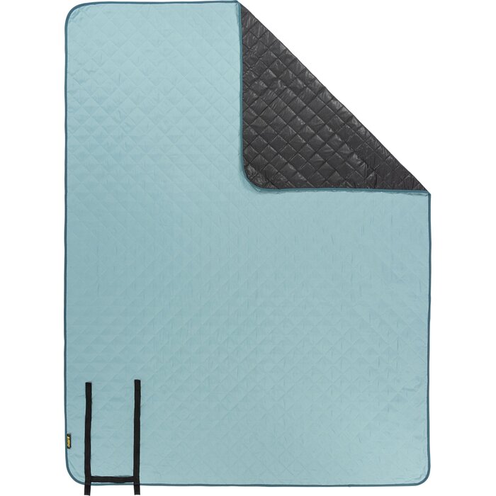 Abbey Camp® Abbey Camp - Picnic Blanket - 200x150 cm - PHILADELPHIA-200 - Light Blue/Blue