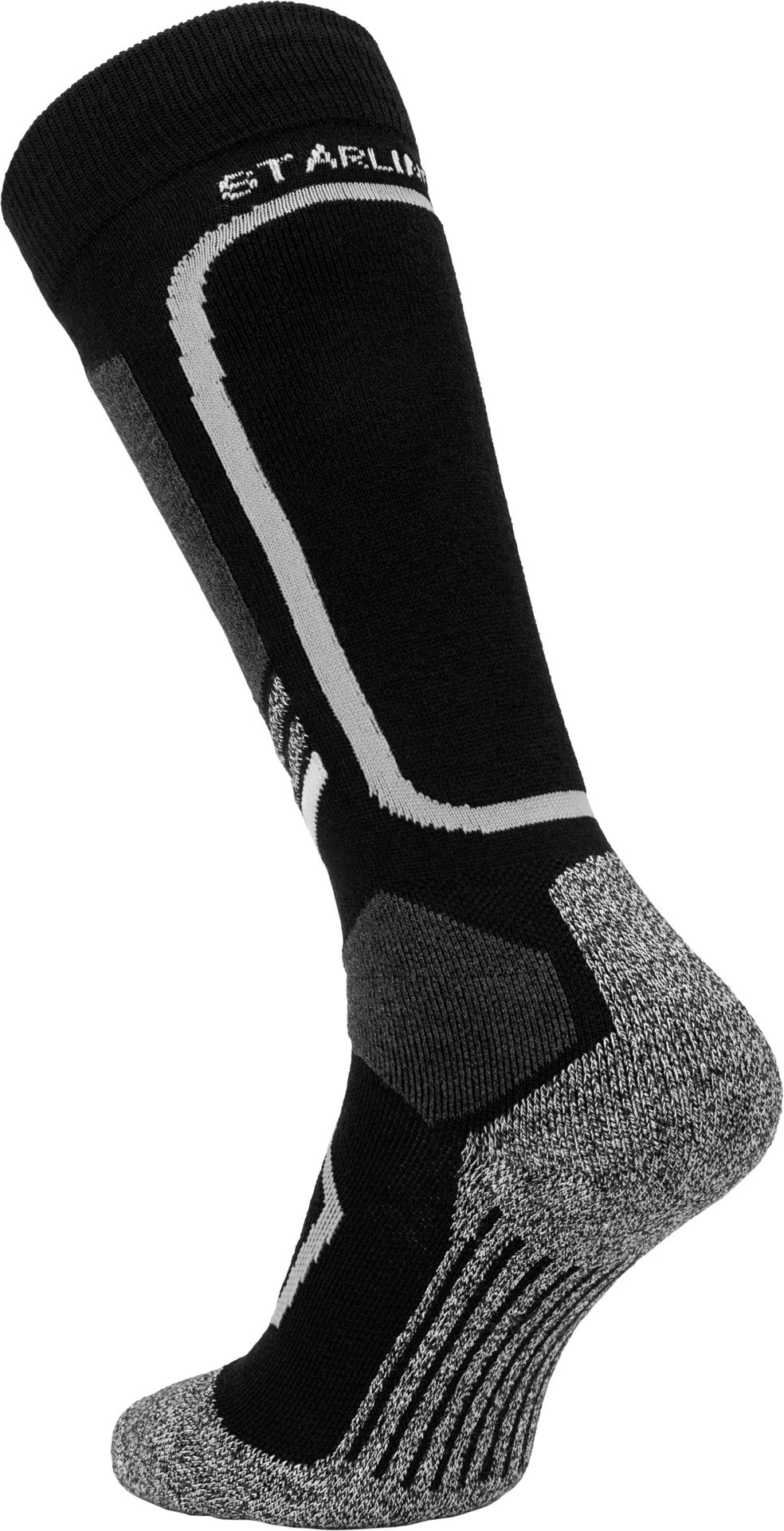 Starling® Starling - Ski Socks Merino Wool - 2-Pack - UNI - Black/Gray