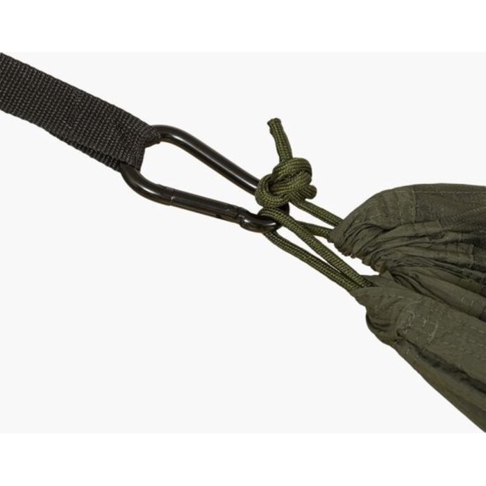 Highlander Highlander - Hamac de randonnée Crusader avec bâche et moustiquaire - Vert olive