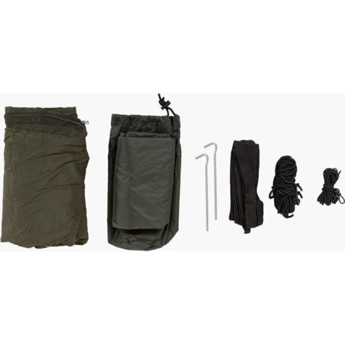 Highlander Highlander - Crusader trekking hangmat met tarp en mosquitonet - Olive Green