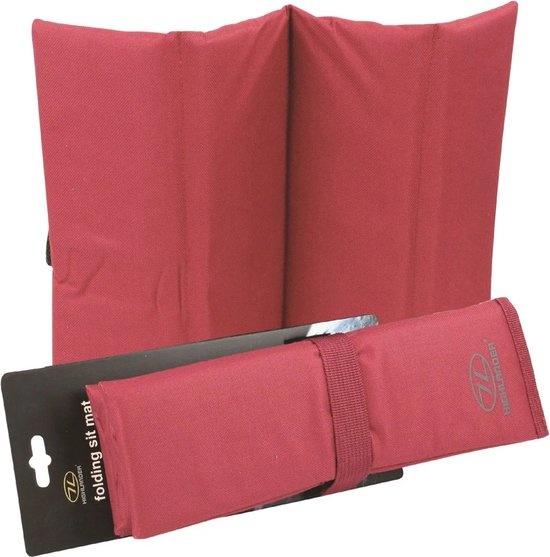 Highlander Highlander - Tapis de sol pliable - Rouge