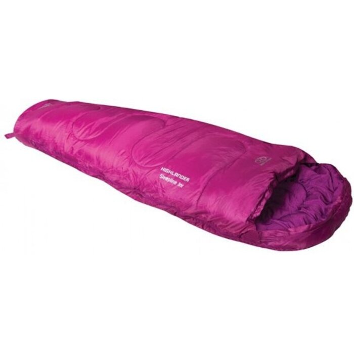 Highlander Highlander - Sleepline JR 300 Mummy Children's Sleeping Bag - Pink