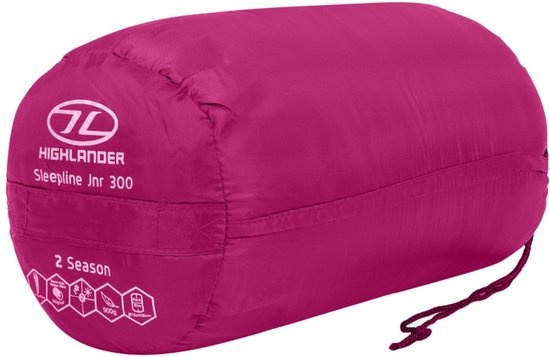 Highlander Highlander – Sleepline JR 300 Mummy Kinderschlafsack – Rosa