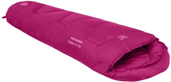 Highlander Highlander - Sleepline JR 300 Mummy Children's Sleeping Bag - Pink