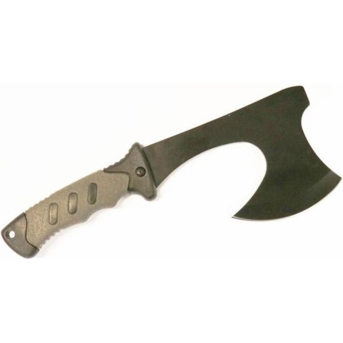 Highlander Highlander - Hache Survival manche en caoutchouc - Acier au carbone