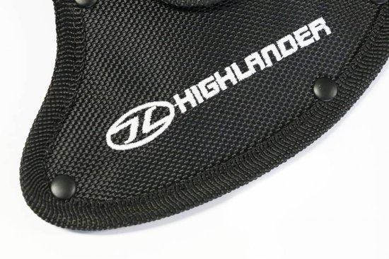 Highlander Highlander - Bijl Survival rubber handvat - Carbonstaal