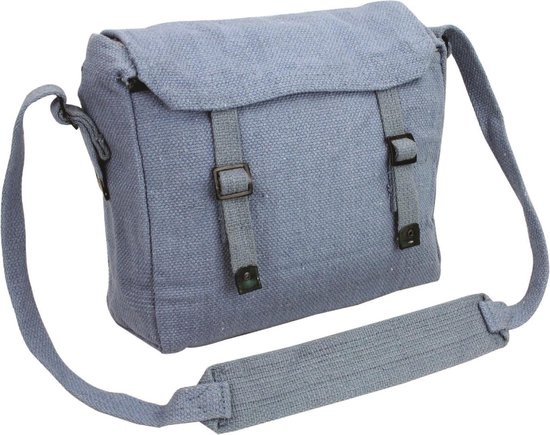 Highlander Highlander – Haversack – Canvas-Umhängetasche – Blau
