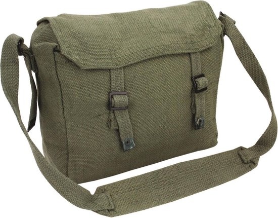Highlander Highlander - Haversack - canvas shoulder bag - Olive