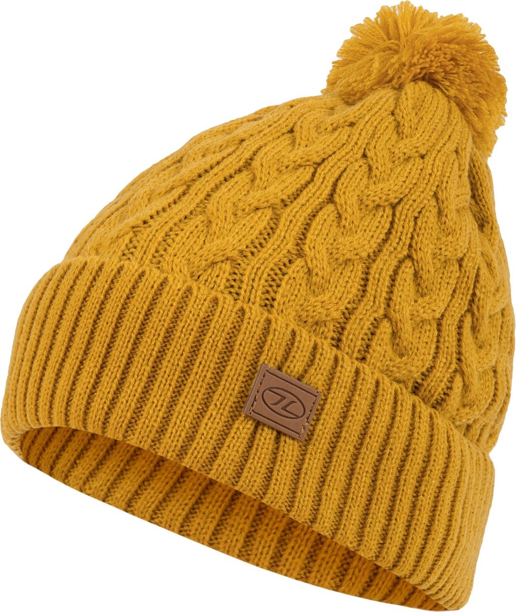 Highlander Highlander - Beira Lined Bobble Hat - Arrow Wood